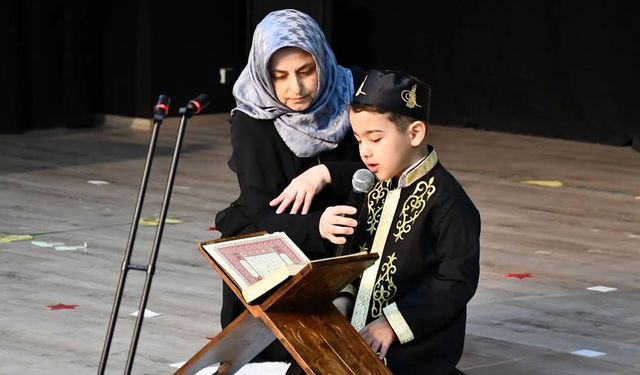 4-6 Yaş Kur'an kurslarında yıl sonu coşkusu yaşandı