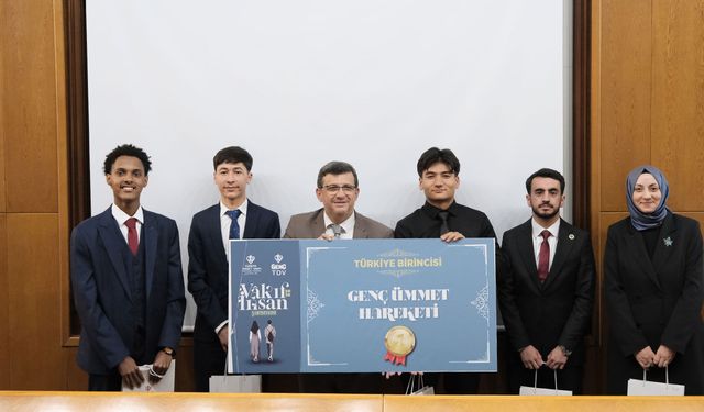 TDV’nin “Vakıf İnsan Yarışması”nda ödüller sahiplerini buldu