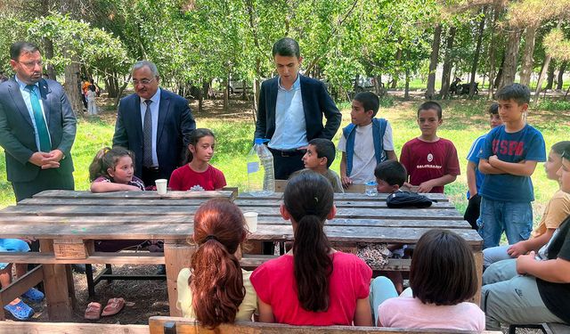 Aralık'ta Yaz Kur'an Kursu öğrencileri piknikte buluştu