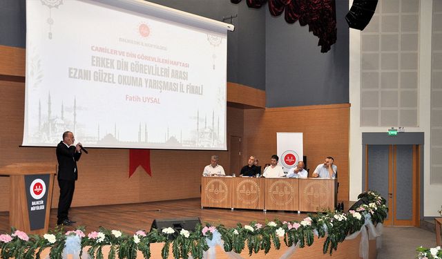 Din görevlileri bölge finali için yarıştı