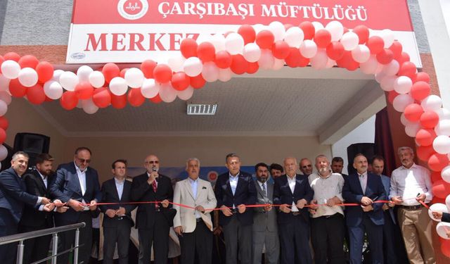 Çarşıbaşı Yatılı Erkek Kur’an Kursu açıldı