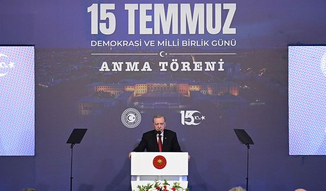 Cumhurbaşkanı Erdoğan: Gazi Meclis 15 Temmuz ihanetinde bu defa emperyalizmin maşalarına geçit vermemiştir