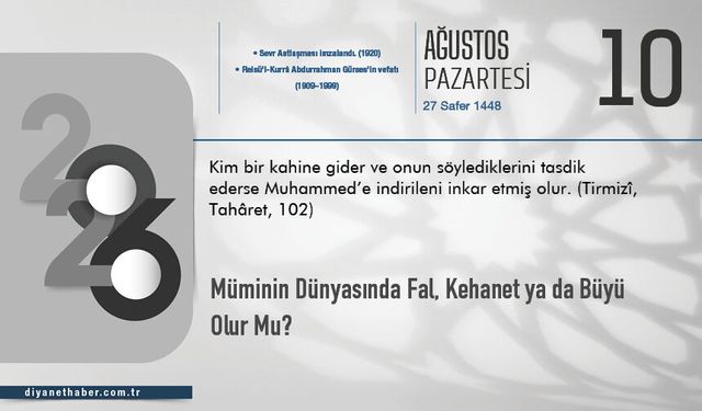 Müminin Dünyasında Fal, Kehanet Ya Da Büyü Olur Mu?