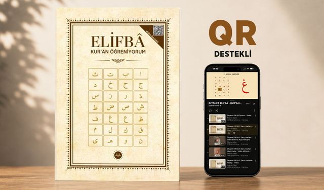 Diyanet’ten QR Kod Destekli Elif-Bâ Eğitim Seti