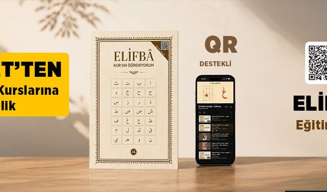 Diyanet’ten QR Kod Destekli Elif-Bâ Eğitim Seti