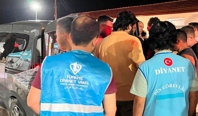 TDV ekiplerinden orman yangınıyla mücadeleye destek