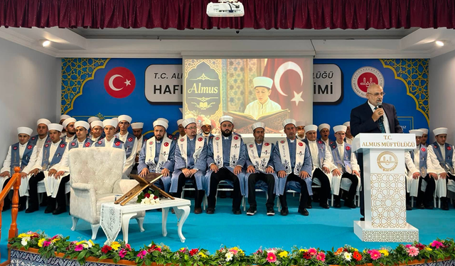 Almus’ta 41 Hafıza İcazet Belgeleri Takdim Edildi