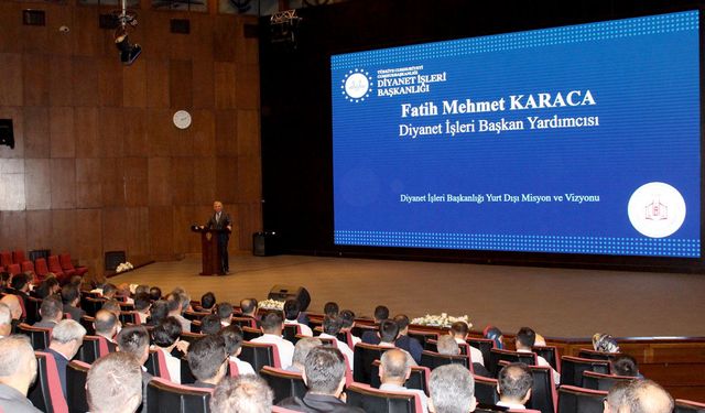Diyanet’te Yurt Dışı Göreve Hazırlık Eğitimi 6 Yıl Sonra Yeniden Yüz Yüze Yapıldı