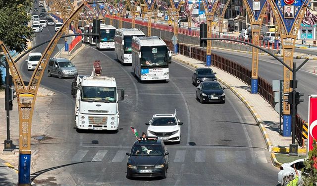 Bosna Hersek'ten yola çıkan "Filistin Konvoyu"na Şırnak'tan destek açıklaması
