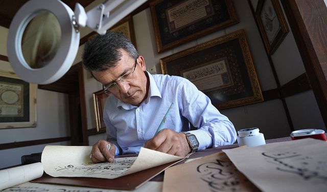 Belgeselden etkilenip hattat oldu
