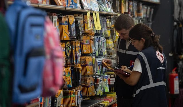 Bakanlıktan yeni eğitim-öğretim yılı öncesinde kırtasiye ürünlerine denetim