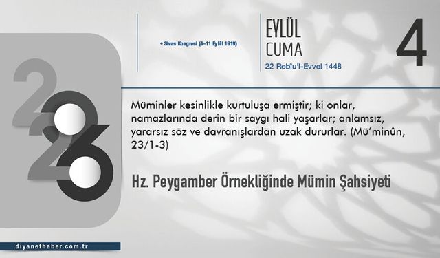 Hz. Peygamber Örnekliğinde Mümin Şahsiyeti