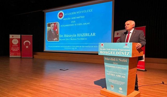 Ataşehir’de Mevlid-i Nebi konferansı