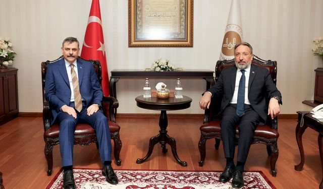 BAKAN ÇİFTÇİ'DEN DİYANET'E ZİYARET