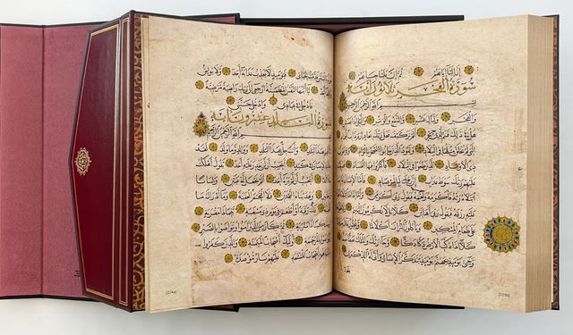 "Taşlıcalı Hüseyin Paşa Camii Mushaf-ı Şerifi"nin tıpkıbasımı tamamlandı