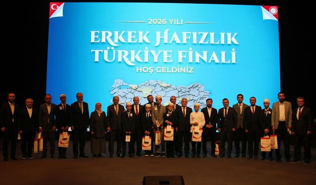 Kur'an kursu öğrencileri Türkiye finalinde