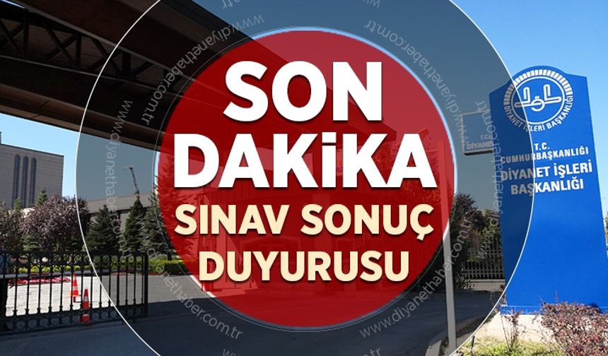 Eğitim Görevlisi yazılı sınav sonuçları açıklandı