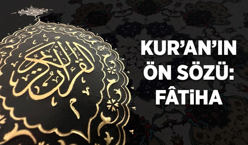 Kur'an'ın ön sözü: Fatiha