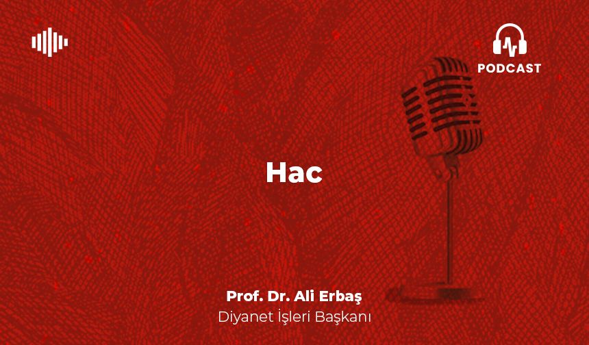 Hac - Prof. Dr. Ali Erbaş