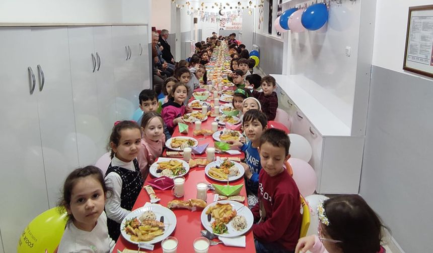 Yozgat'ta çocuklar için "tekne orucu iftarı" düzenlendi