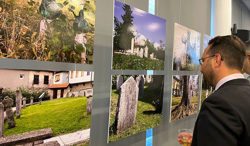 Saraybosna'da "Osmanlı dönemi mezar taşları" konulu fotoğraf sergisi açıldı