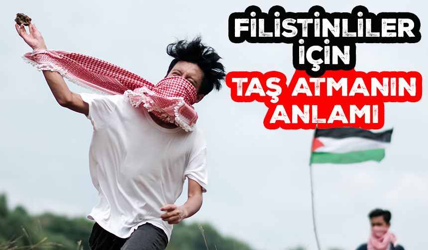 Filistinliler için taş atmanın anlamı