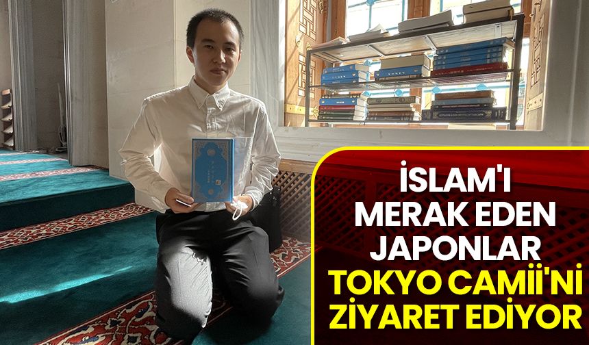 İslam'ı merak eden Japonlar, Tokyo Camii'ni ziyaret ediyor