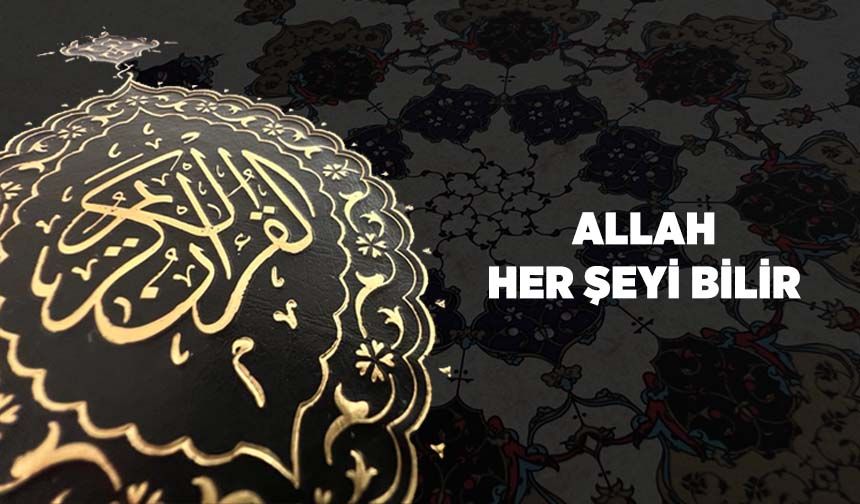 Allah Her Şeyi Bilir