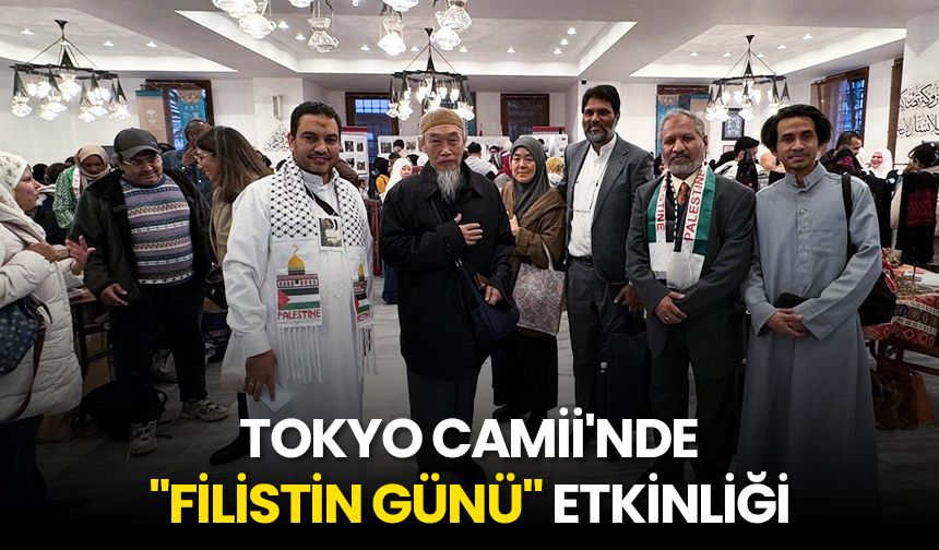 Tokyo Camii'nde "Filistin Günü" etkinliği