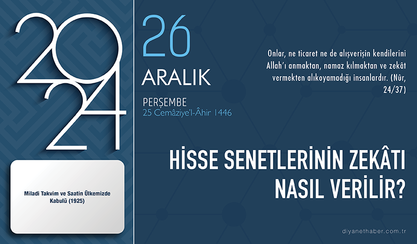 Hisse senetlerinin zekâtı nasıl verilir?