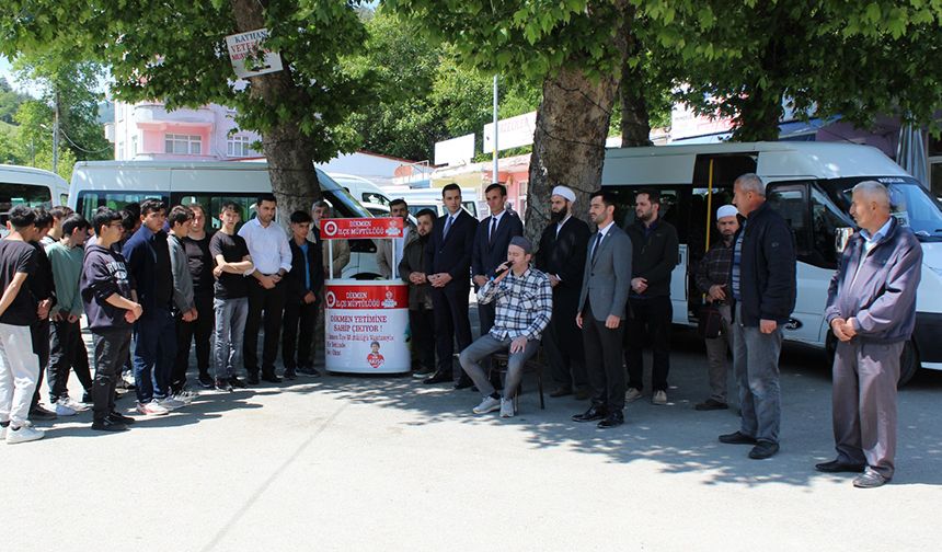 Dikmen'de yetimler için kampanya başlatıldı