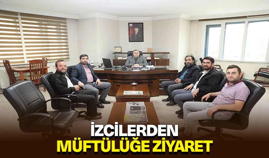 İzcilerden müftülüğe ziyaret