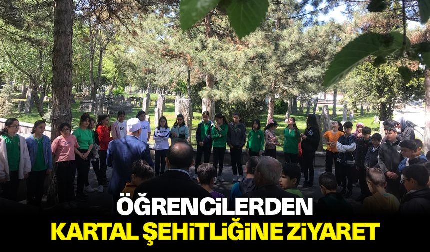 Öğrencilerden Kartal Şehitliğine ziyaret