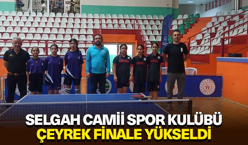 Selgah Camii Spor Kulübü çeyrek finale yükseldi