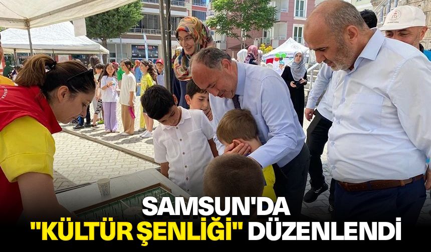 Samsun'da "Kültür Şenliği" düzenlendi