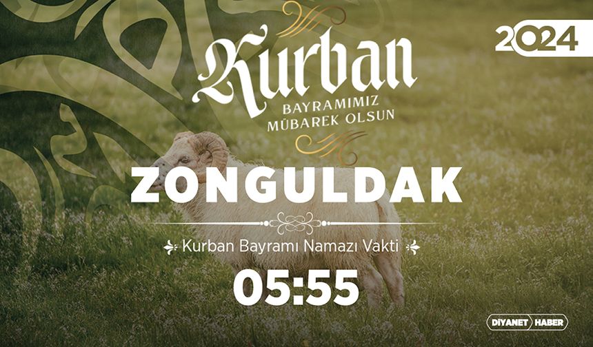 Zonguldak ve ilçeleri için Kurban Bayramı namazı saatleri (2024)