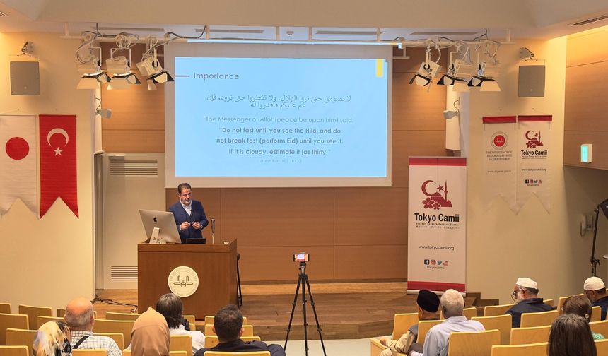 Tokyo Camii Enstitüsü'nde "Ru'yeti Hilal" konferansı