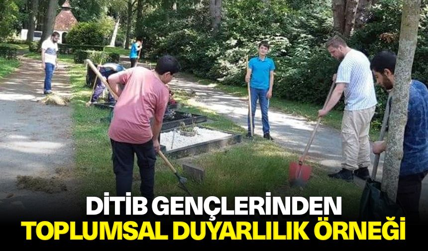 DİTİB gençlerinden toplumsal duyarlılık örneği