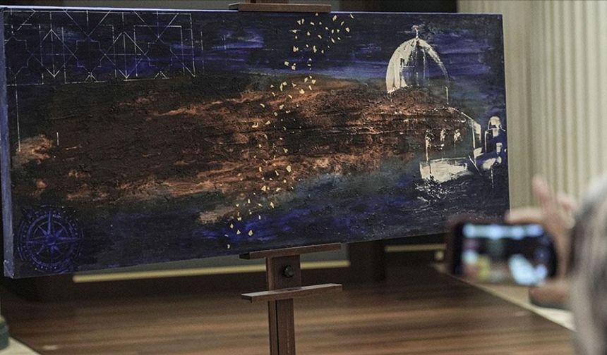 Filistin temalı "Umudun Tezahürü" resim sergisi sanatseverlerle buluştu