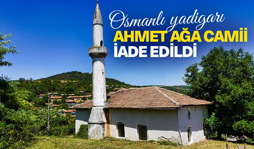 Bulgaristan'da Osmanlı yadigarı Ahmet Ağa Camii Müslüman cemaate iade edildi