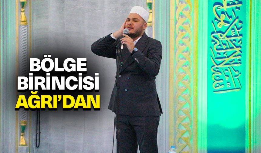 Bölge Birincisi Ağrı’dan