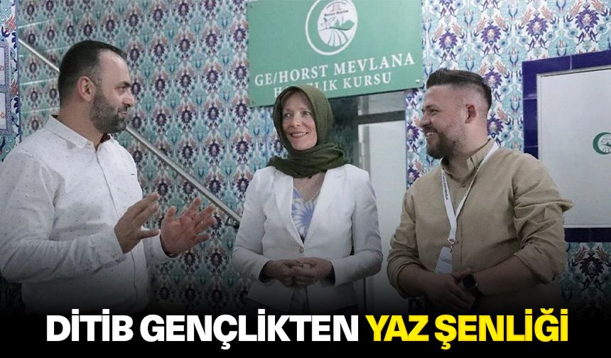 DİTİB gençlikten yaz şenliği