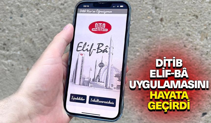 DİTİB Elif-Bâ uygulamasını hayata geçirdi