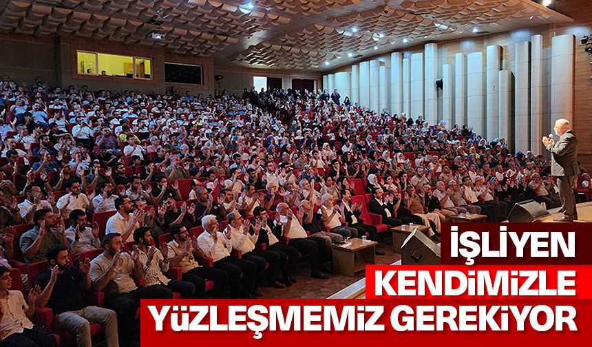 İşliyen: Kendimizle yüzleşmemiz gerekiyor