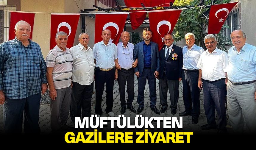 Müftülükten gazilere ziyaret