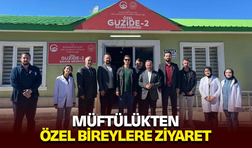 Müftülükten özel bireylere ziyaret