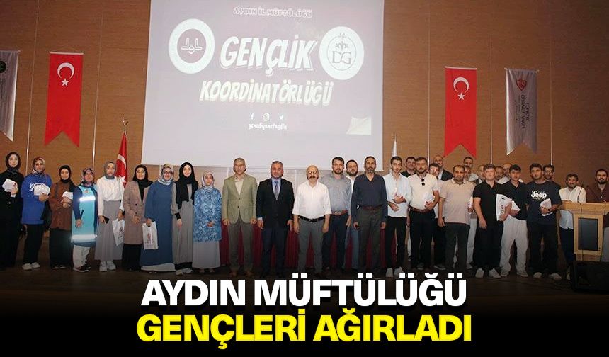 Aydın Müftülüğü gençleri ağırladı