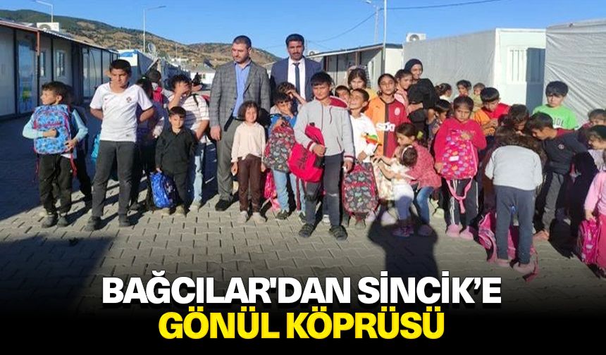 Bağcılar'dan Sincik’e gönül köprüsü