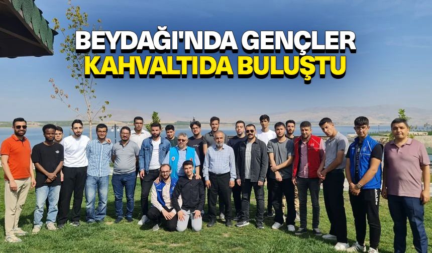 Beydağı'nda gençler kahvaltıda buluştu