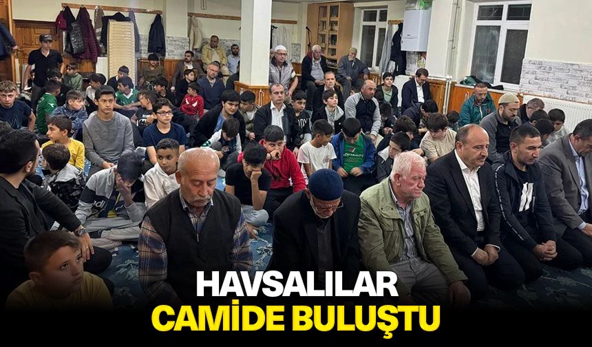 Havsalılar camide buluştu